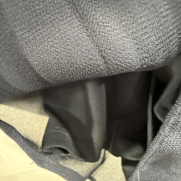 LE BOS 3-PIECE DRESSY PANTS OUTFIT SIZE 22W NAVY BLUE WOMENS Chiffon Lined - Picture 10 of 13